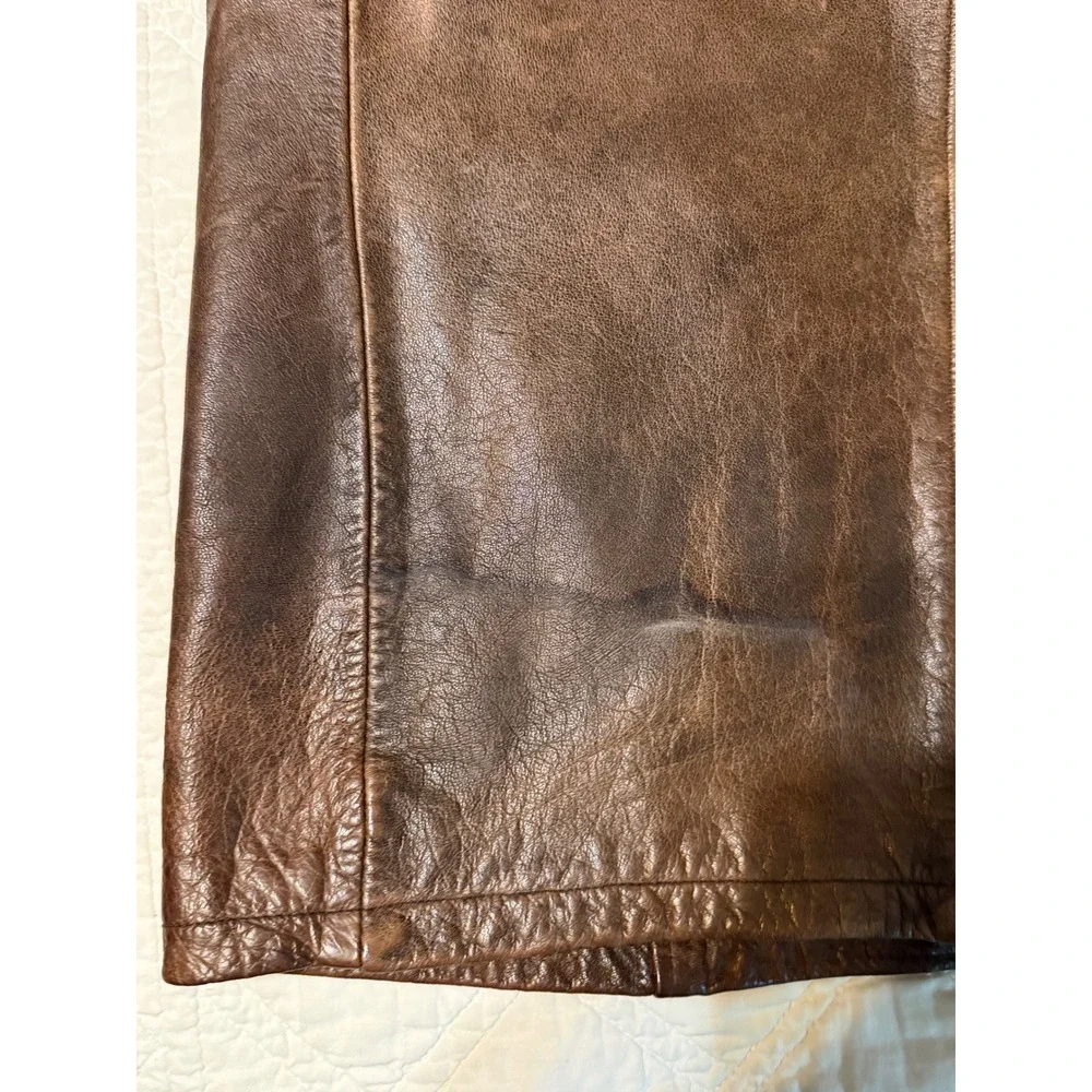 Wilsons Leather Jacket Mens Medium Brown Thinsulate Insulated Car Coat Vintage